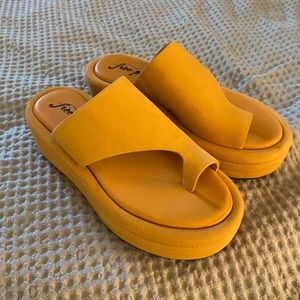 Free people platform sandals